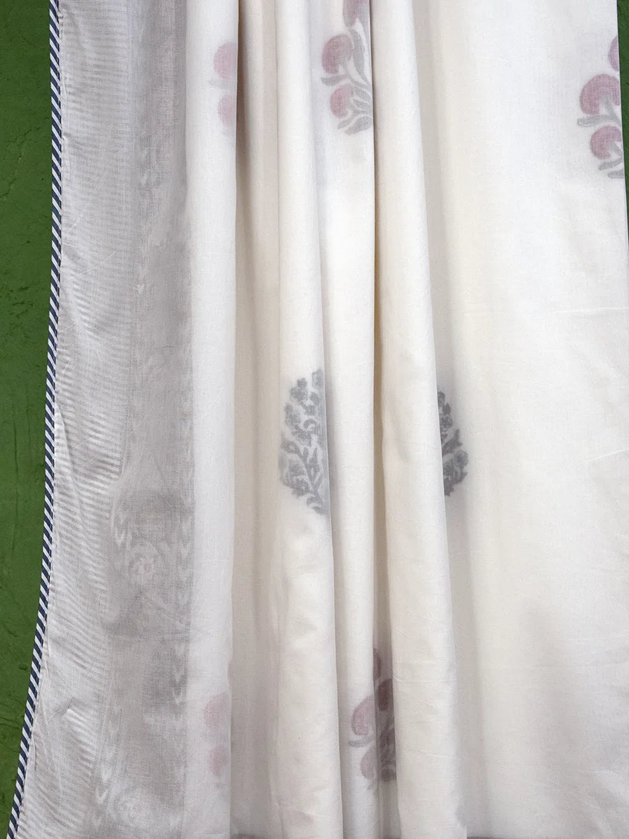 Mogra Bloom Muslin Dohar