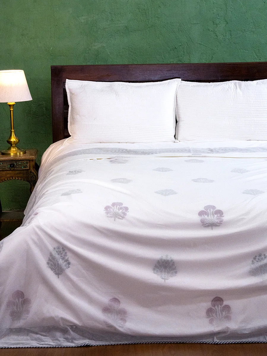 Mogra Bloom Muslin Dohar
