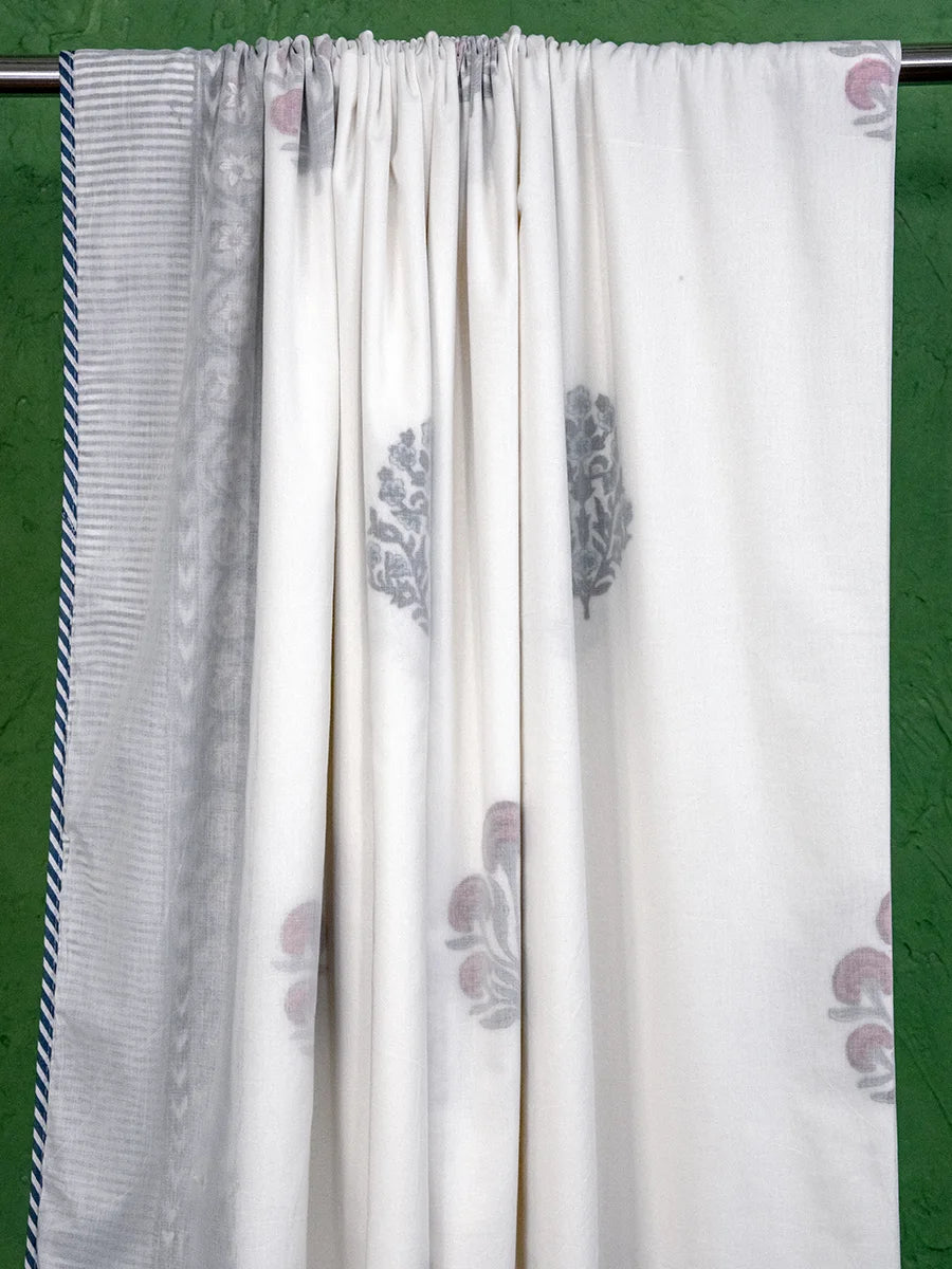 Mogra Bloom Muslin Dohar