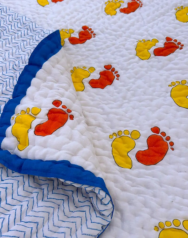 Handmade Herbal Baby Blanket