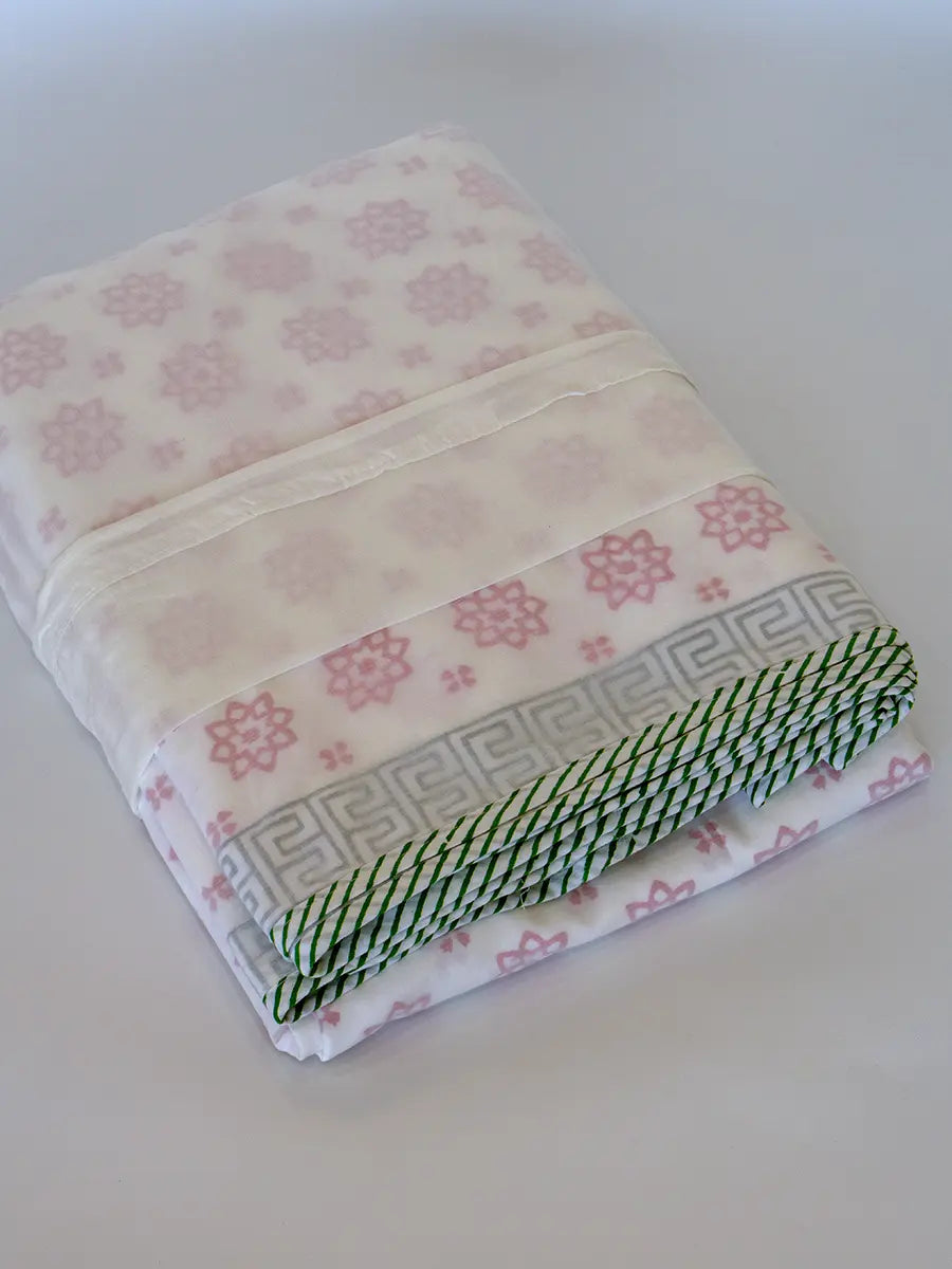 Pink Star Muslin Dohar