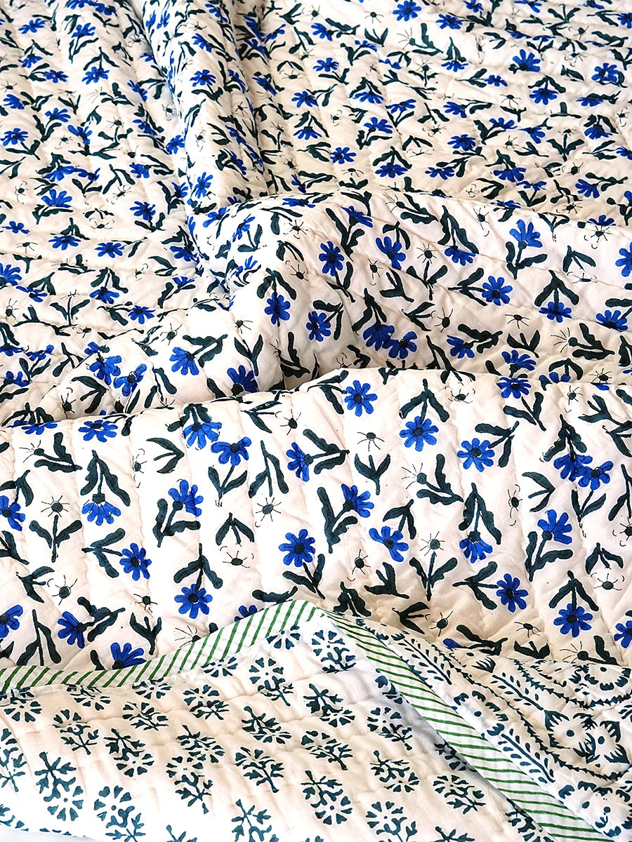 Premium Muslin Razai - Neelora