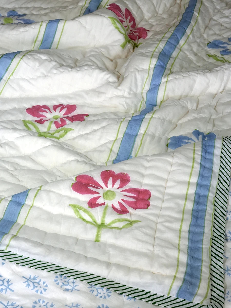 Premium Muslin Razai - Bahar Bagh