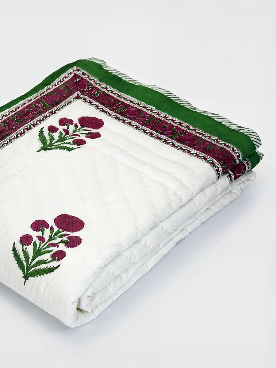 Premium Muslin Razai - Everbloom