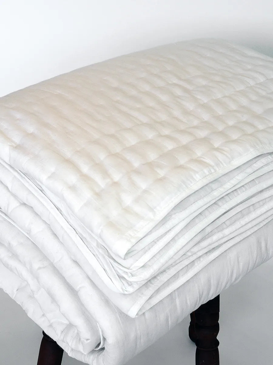 White Muslin Razai